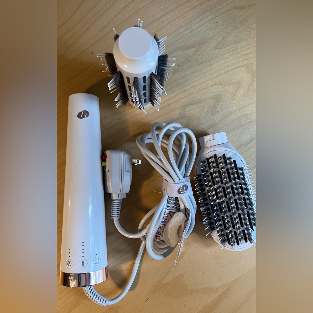 T3 White Hair Styling Tool Set